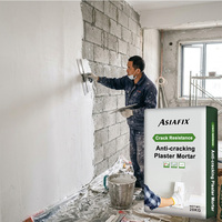 Enduit mural en poudre anti-fissures et imperméable pour plâtre et enduit de finition, mortier de plâtre résistant aux fissures