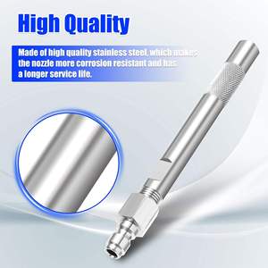 Buse chimique longue portée <span class=keywords><strong>pour</strong></span> <span class=keywords><strong>nettoyeur</strong></span> <span class=keywords><strong>haute</strong></span> <span class=keywords><strong>pression</strong></span> en acier inoxydable 304 5000 PSI <span class=keywords><strong>pour</strong></span> le lavage en hauteur - Product Image 3