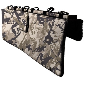 Tappetino per <span class=keywords><strong>portellone</strong></span> <span class=keywords><strong>posteriore</strong></span> per jk Truck con cinghie di sicurezza per bici con stampa mimetica, tappetino di protezione per <span class=keywords><strong>portellone</strong></span> - Product Image 2