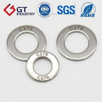Rondelles plates ASME B18.22.1 Hastelloy C276 UNS N10276 - Résistantes aux alvéolations, Tailles 1-1/2"-4-7/8", EN10204 3.1 pour l'industrie pétrochimique