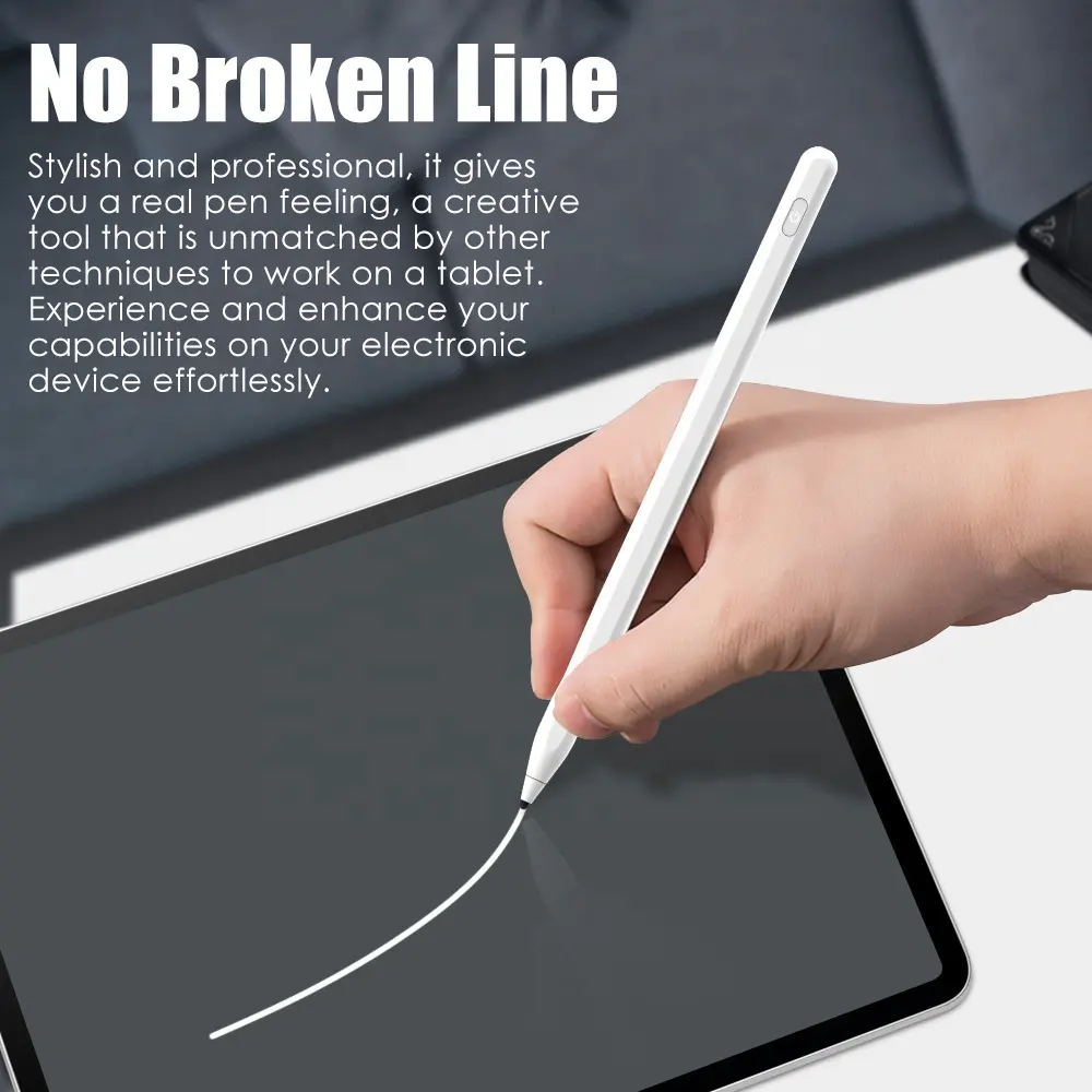 Drawing Stylus Pen 2020 Hot Stylus Pen For Ipad Capacitive Alloy Universal Stylus Drawing And Clicking Touch Pen