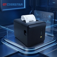 GT-P8010B Pasokan Pabrik Kecil 80Mm Thermal Printer Penerimaan Tiket Printer Thermal dengan Bluetooth