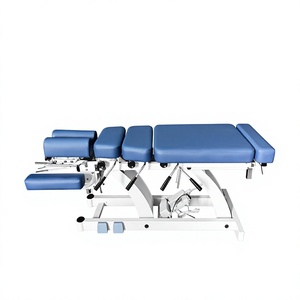 Table de massage électrique silencieuse à commande au pied, réglage multi-positions, pour chiropratique et ostéopathie - Product Image 3
