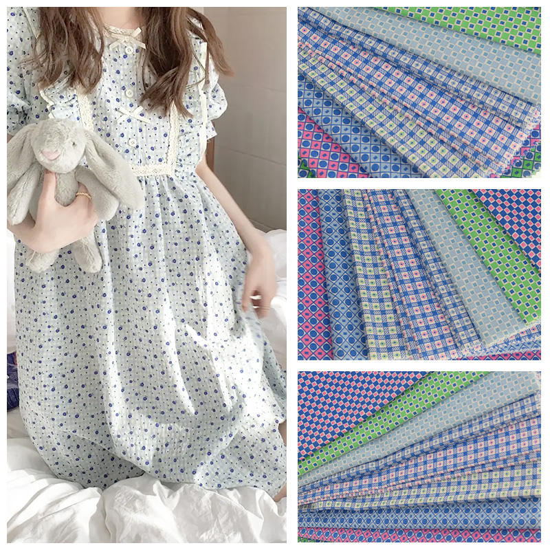 Poly Cotton Flannel Fabric with Printing Bedding Baby Clothes