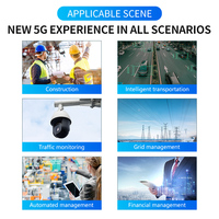 Routeur CPE 5G d'intérieur WiFi 6 avec antenne à gain élevé, double bande SIM/eSIM, 3000 Mbps, pare-feu pour une connexion Internet stable