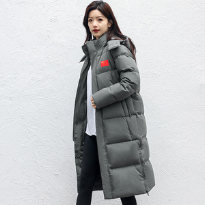 Veste longue à capuche personnalisée avec logo pour équipes sportives chinoises, en polyester/coton, <span class=keywords><strong>fermeture</strong></span> <span class=keywords><strong>éclair</strong></span>, pour hommes et femmes, football, basketball - Product Image 6