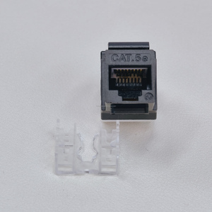 ขายตรงจากโรงงาน สายเคเบิลเครือข่าย CAT5E RJ45 หัวต่อคีย์สโตนแบบไม่ต้องใช้เครื่องมือ 180 องศา วัสดุ PC ชนิด UTP Modular - Product Image 5