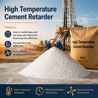 Retardateur de ciment granulaire blanc haute température, additif chimique pour le secteur pétrolier pour 60-180°C ℃   Opérations de cimentage BHCT