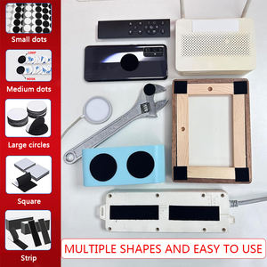 Vente en gros de bandes adhésives auto-agrippantes de 5 m, 2 rouleaux de ruban auto-agrippant robuste avec support pour rideaux - Product Image 6