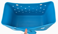 Mode Candy Kleur EVA Strandtas Multifunctionele DIY Rubberen Handtas met Gaten voor Buitenzwembad EVA Boodschappentas