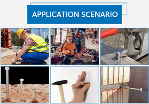 Clavos <span class=keywords><strong>de</strong></span> acero <span class=keywords><strong>de</strong></span> hormigón <span class=keywords><strong>de</strong></span> buena calidad Clavos <span class=keywords><strong>de</strong></span> hormigón endurecido galvanizados negros <span class=keywords><strong>de</strong></span> diferentes tamaños - Product Image 4