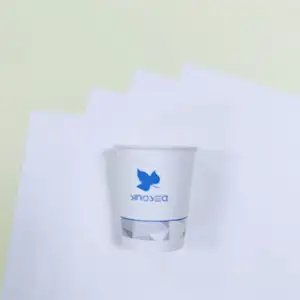 custom printed coffee cup Pe coated paper manufacturers