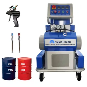 CNMC-V6 портативная полиуретановая распылительная пенная машина для инъекций производители распылительной пены изоляционный дом для продажи