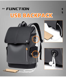 Mochila para Portátil Impermeable Personalizada, Multifuncional, con Carga USB, Bolsos de Hombro Inteligentes para Negocios, Mochila con Compartimento para Ordenador - Product Image 6