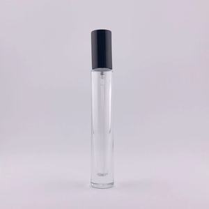 Flacon de <span class=keywords><strong>parfum</strong></span> rond en verre transparent de haute qualité, sur mesure OEM, à fond épais, avec bouchon à vis et <span class=keywords><strong>diffuseur</strong></span>, 10 ml - Product Image 5