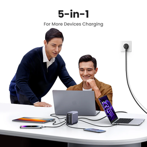 อะแดปเตอร์ GaN 300W สำหรับชาร์จแล็ปท็อป รุ่น Pro CD333/90864  พร้อมพอร์ต USB-C รองรับ PD3.1 ชาร์จเร็ว  ใช้เทคโนโลยี Gallium Nitride  กำลังไฟ 300W - Product Image 5