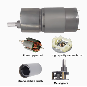 JGB37-555 Planetary Gear Reduction DC <strong>Motor</strong> 37mm 12V-24V 6-800RPM Permanent Magnet High Torque 70KG Smart Home Fan <strong>Mini</strong> <strong>Motor</strong> - Product Image 3