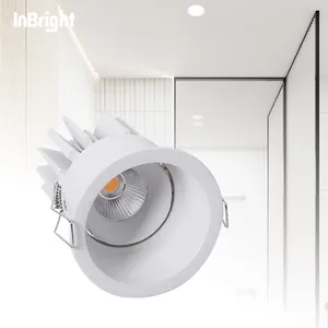 IP65 Waterproof Led Down Light 12W 15W Adjustable Ceiling Recessed COB LED Downlight