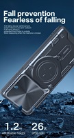 Coques de téléphone pour Tecno Pova 5 4 Pro 3 2 Neo, design luxueux antichoc, matériau TPU ABS, échantillon gratuit, coque arrière avec anneau