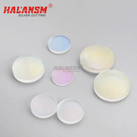 Halansm 1PC Lentille convexe concave WSX Precitec Collimation laser à fibre 15-28mm Focus Dia. Le tube laser de CO2 fusionné a fait la focalisation laser