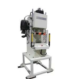 Servo bow type C hydraulic press Vertical hydraulic press small bench press single arm small punching machine
