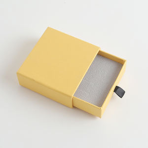 Boîte à bijoux écologique moderne carrée avec fermeture à cordon, logo personnalisé en gros, pour le rangement de bracelets, bagues, colliers, boucles d'oreilles - Product Image 2