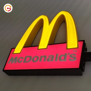 JAGUARSIGN de <span class=keywords><strong>Mcdonald</strong></span>'<span class=keywords><strong>s</strong></span> caja de luz de la decoración del hogar tienda <span class=keywords><strong>Mcdonald</strong></span>'<span class=keywords><strong>s</strong></span> publicidad Enseigne fabricante - Product Image 2