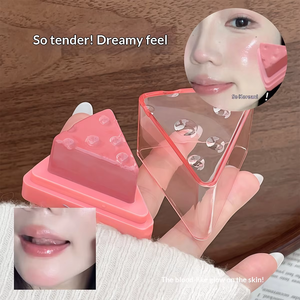 Rubor en Crema Suave de Terciopelo Ligero, Color Crema, Fácil de Difuminar, Polvo Natural que No se Desvanece, Rubor Multiusos para Iluminar el <span class=keywords><strong>Maquillaje</strong></span> - Product Image 3