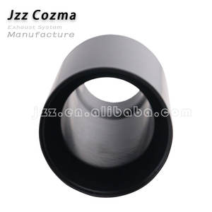 Embout d'échappement universel de remplacement pour pièces automobiles, en acier inoxydable 304, diamètre 1,97 pouces, entrée 3 pouces, sortie 7 pouces, longueur 7 pouces, embout d'échappement noir pour camion - Product Image 3