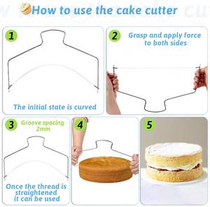 Support tournant pour gâteau, ensemble d'embouts de pâtisserie, outils de décoration de gâteaux rotatifs pour la pâtisserie - Product Image 2