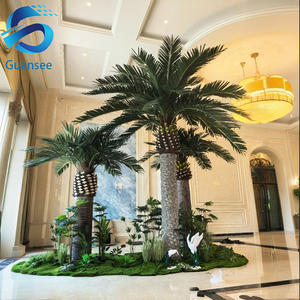 Faux <span class=keywords><strong>grande</strong></span> <span class=keywords><strong>taille</strong></span> sagou palmier extérieur artificiel île des Canaries Date palmier 360 cm décor palmiers - Product Image 4