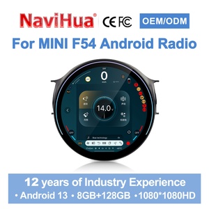 วิทยุติดรถยนต์ Navihua รุ่นใหม่ ขนาด 12 นิ้ว ระบบ Android พร้อมระบบนำทาง GPS มัลติมีเดีย Carplay เครื่องเล่น DVD ในรถยนต์ สำหรับ BMW MINI F54 NBT EVO - Product Image 1
