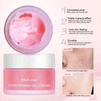 Base de Maquillage Rose OEM Marque Privée Couvrante Pores Éclaircissante Hydratante Végane Raffermissante Anti-Âge Logo Personnalisé Vente en Gros