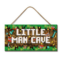 Panneau mural rectangulaire en bois Art Déco pour la décoration de la porte de la chambre de garçon