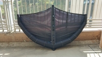 2020 nouveau Design usine personnalisé gonfler noir feuille Surf cerf-volant aile pour feuille surf 3M2