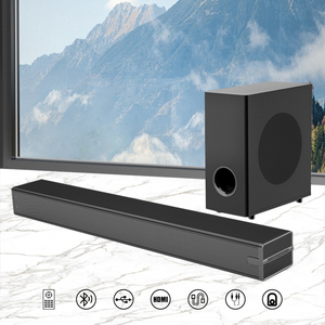 Système de haut-parleurs de cinéma maison sans fil Vofull de haute qualité 2.1 canaux 120W avec caisson de basses et barre de son pour TV - Product Image 2