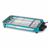 Grill électrique d'intérieur pratique pour la maison, surface antiadhésive détachable et facile à nettoyer, 1500W, conception sans fumée pour usage domestique et hôtelier