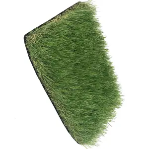 Sdms karpet rumput sintetis hijau cokelat warna-warni 4 nada untuk karpet rumput tebal 35mm 40mm lanskap atap taman