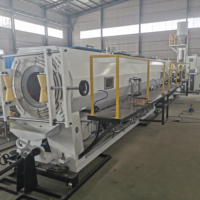 Machine de fabrication de tuyaux PEHD PPR de grand diamètre Ligne de production de tubes d'eau en plastique Machine de fabrication de tuyaux PE PPR