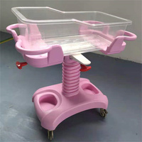 Nouvel équipement médical, poussette bébé mobile en ABS, hôpital pour nouveau-nés, hauteur réglable, utilisation multifonctionnelle