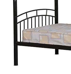 Cadre de <span class=keywords><strong>lit</strong></span> en métal pour lits superposés empilables pour adolescents et adultes avec garde-corps de sécurité à échelle amovible - Product Image 5