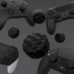 PlayVital Thumbs Cushion Caps Thumbstick Grip Joystick Cover for PS5/PS4/Xbox/ Nintendo <b>Switch</b> Pro Controller - Product Image 5