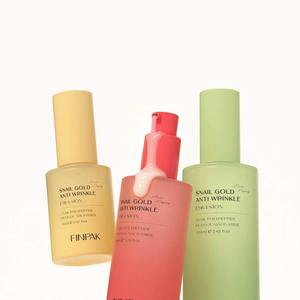 Flacone in Vetro Smerigliato Sfumato Stile Macaron 30ml 60ml 100ml, Bottiglia Vuota per Cosmetici, Lozioni e Sieri con Tappo e Pompa Abbinati - Product Image 1