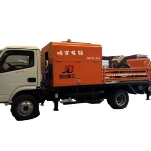 Bomba de Concreto Jida Heavy Industry Hbt60, Unidad Móvil Impulsada por Diésel para Obras de Construcción - Product Image 1