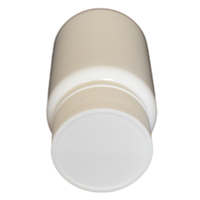 90ml HDPE bouteille en plastique pour médecine solide pilule comprimé capsule vitamine poudre avec bouchon à vis en aluminium scellage à chaud vente en gros
