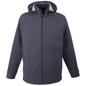 Vêtements d'automne et d'hiver, veste softshell à capuche pour homme, veste softshell décontractée, tissu doux, vêtement de tous les jours, veste softshell d'hiver - Product Image 5