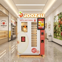 Máquina Expendedora de Jugo de Manzana Fresco Totalmente Automática con Sistema de Pago con Monedas, Código QR y Tarjeta de Crédito
