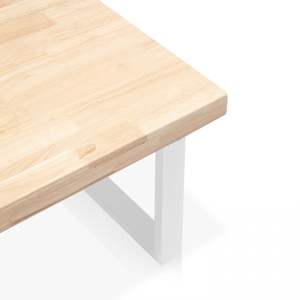 Mesa de centro artesanal de roble natural para sala de estar, muebles para el hogar - Product Image 2