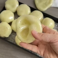 Boule de glace simulée populaire en purée de pommes de terre, faite à la main, DIY, jouet anti-stress, décompression et relaxation