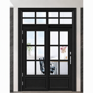 Porta Scorrevole Pieghevole in <span class=keywords><strong>Alluminio</strong></span> Stile Retrò Francese 120, Resistente al Vento per Uso Esterno, Interno, Bagno e Balcone - Product Image 3